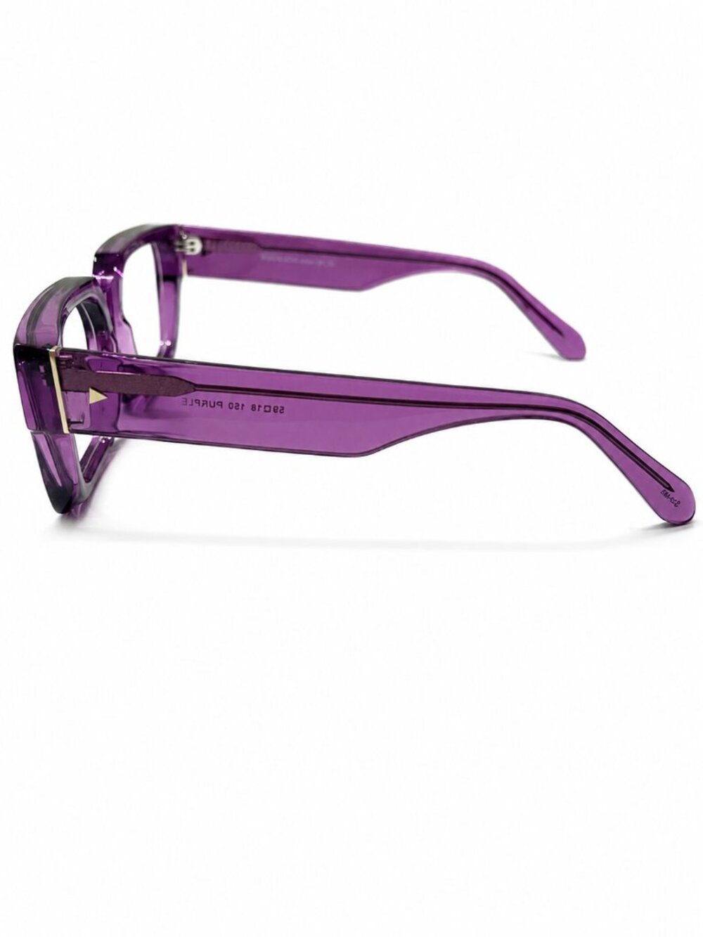 Smilen Elite 28 Purple 59-18-150 Eyeglasses Frames - Picture 9 of 10
